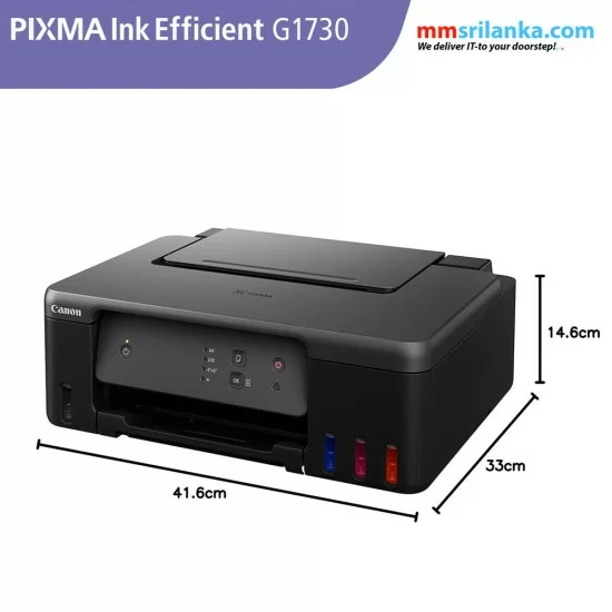 Canon Pixma G1730 Single Function Ink Tank Printer 7583